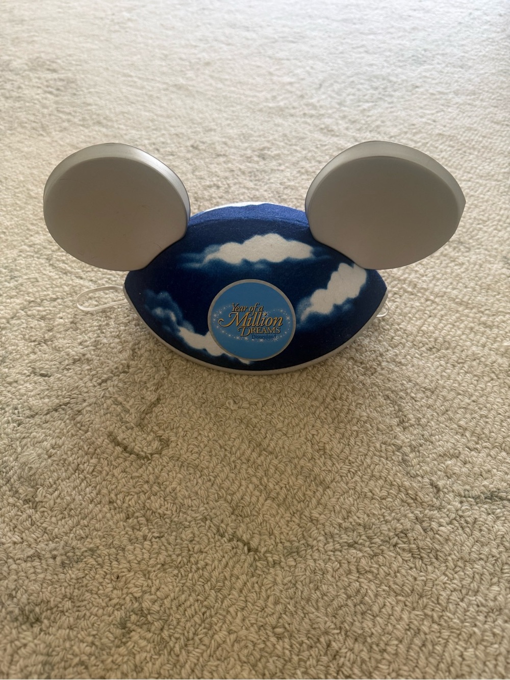 Disney Year of a Million Dreams Mickey Mouse Ear Hat